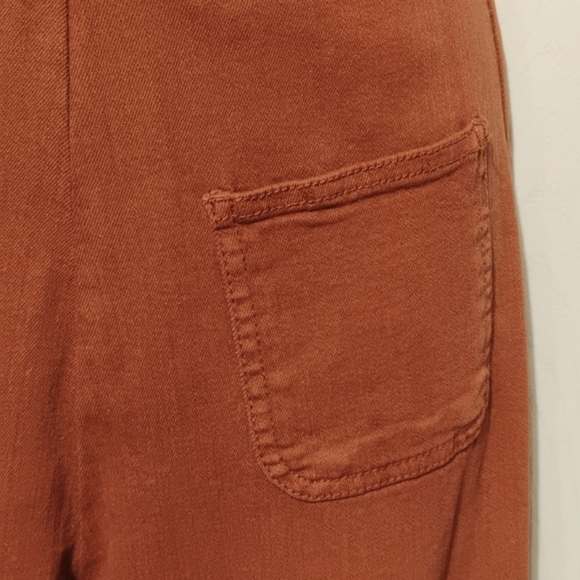 Dollhouse Rust colored wide leg jumpsuit - Picture 6 of 15